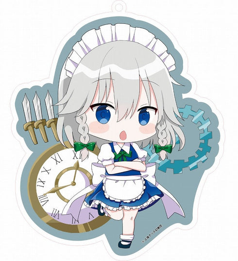 『東方プロジェクト』Bigアクリルキーホルダー 十六夜咲夜